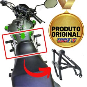 Protetor Stunt Race Fz250 Fazer 250 2018 Diante Preto Fosco